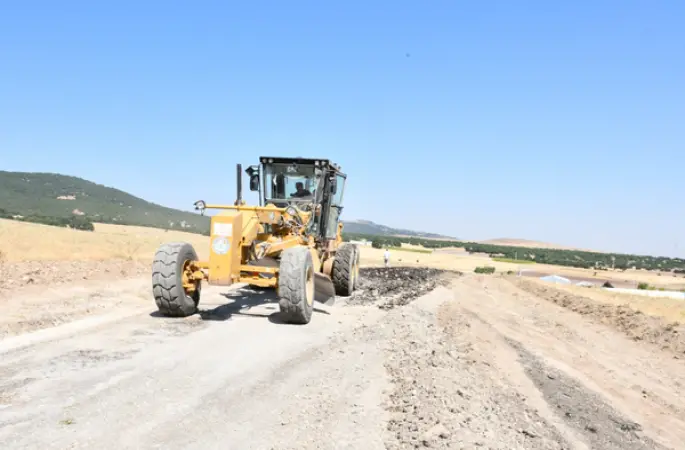 Taşlıkköy Mahallesi'nde ÇİDEM için yol çalışmaları başladı