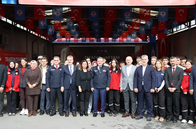 Trabzon itfaiye filosuna 290 milyon TL yatırımla 9 yeni araç