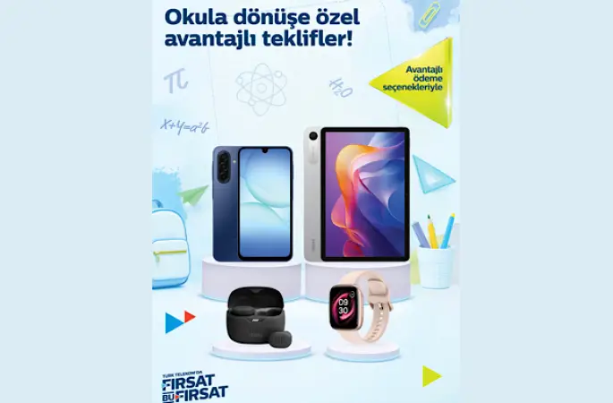 Türk Telekom’dan okula dönüşte öğrencilere özel cihaz kampanyaları
