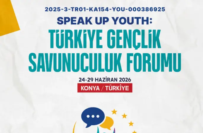 Türkiye Gençlik Savunuculuk Forumu Konya’da gerçekleştirilecek