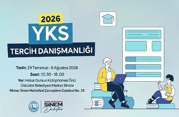 Üsküdar Belediyesi'nden Üniversite Adaylarına YKS Tercih Danışmanlığı