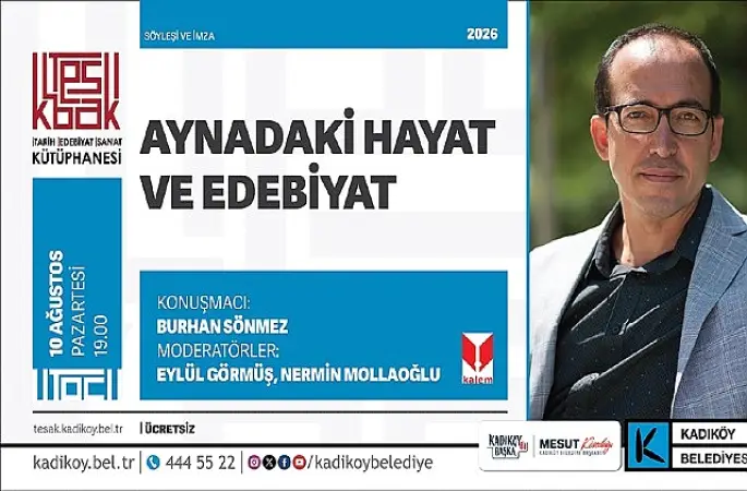 Usta Yazar Burhan Sönmez TESAK'ta Okurlarıyla Buluşuyor