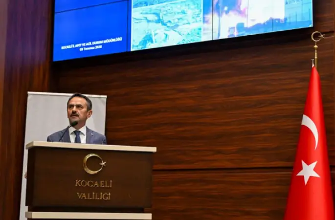 Vali Aktaş başkanlığında  İl Afet Risk Azaltma Planı toplantısı yapıldı
