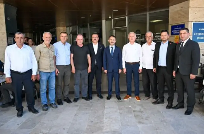 Vali Aktaş, Karamürsel muhtarlarıyla bir araya geldi