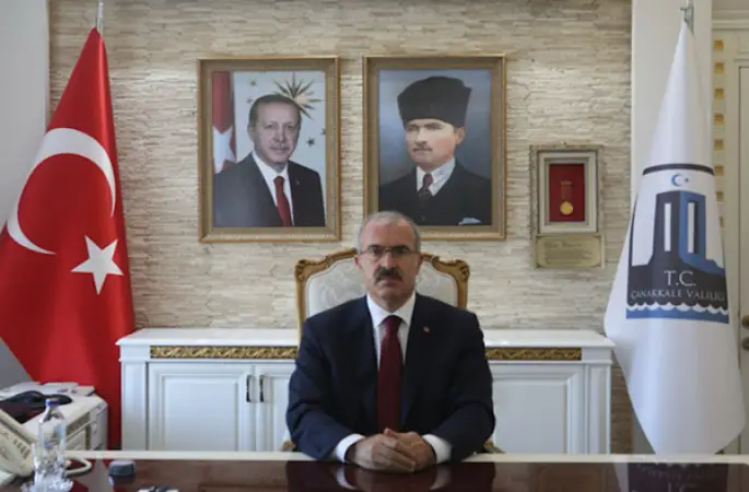 Vali Toraman: Biga'daki yangına havadan ve karadan müdahale sürüyor