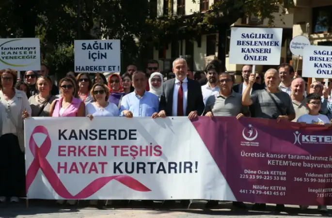 vatandaş sağlık için yürüdü