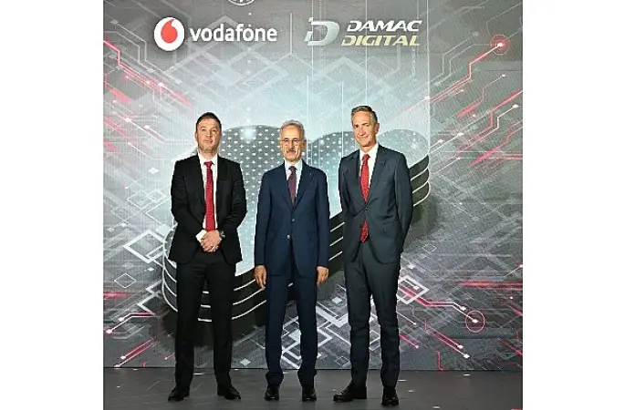  Vodafone, DAMAC Digital iş birliğiyle İzmir Veri Merkezi'nin ilk fazını yaklaşık 100 milyon dolarlık yatırımla hizmete açtı