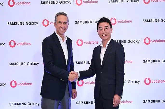 Vodafone ve Samsung'dan Stratejik 5G İş Birliği