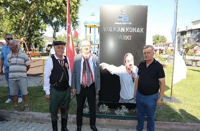 Volkan Konak'ın adı Edremit'te yaşatılıyor