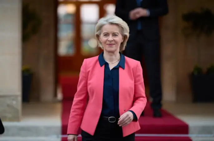 Von der Leyen, Kazakistan Cumhurbaşkanı Tokayev'i Brüksel'de ağırladı