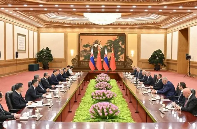 Xi, Slovakya Cumhurbaşkanı Pellegrini ile görüştü