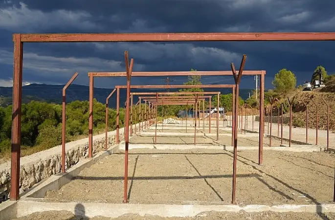 Yeni Hayvan Bakımevi, Rehabilitasyon Merkezi ve Doğal Yaşam Alanı'nın inşası tüm hızıyla devam ediyor