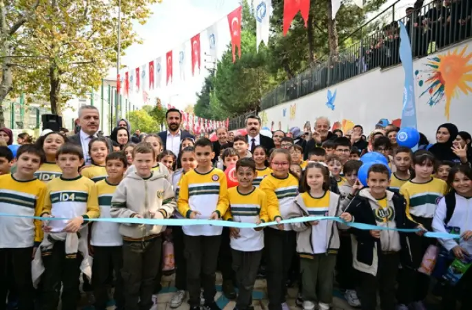 Yıldırım'da Güvenli Oyun Sokağı projesi hayata geçirildi